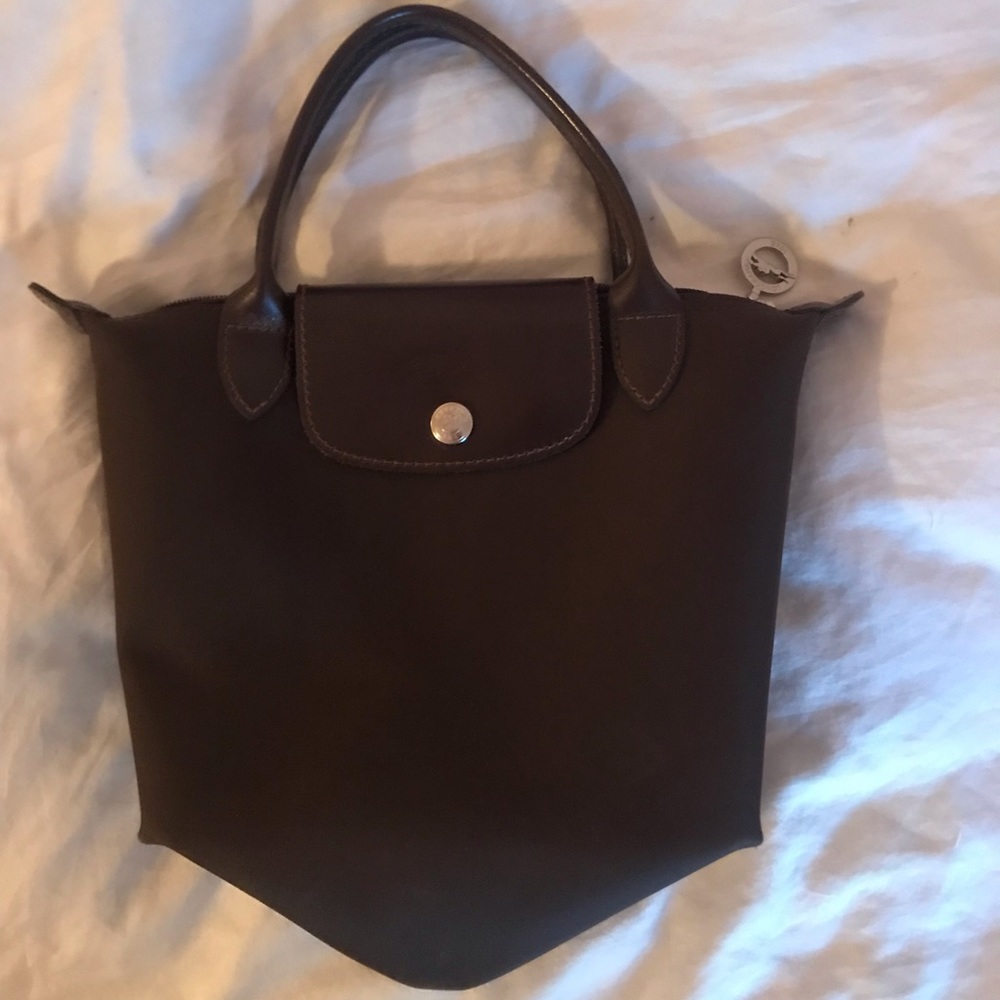 Mini brown Longhcamp purse